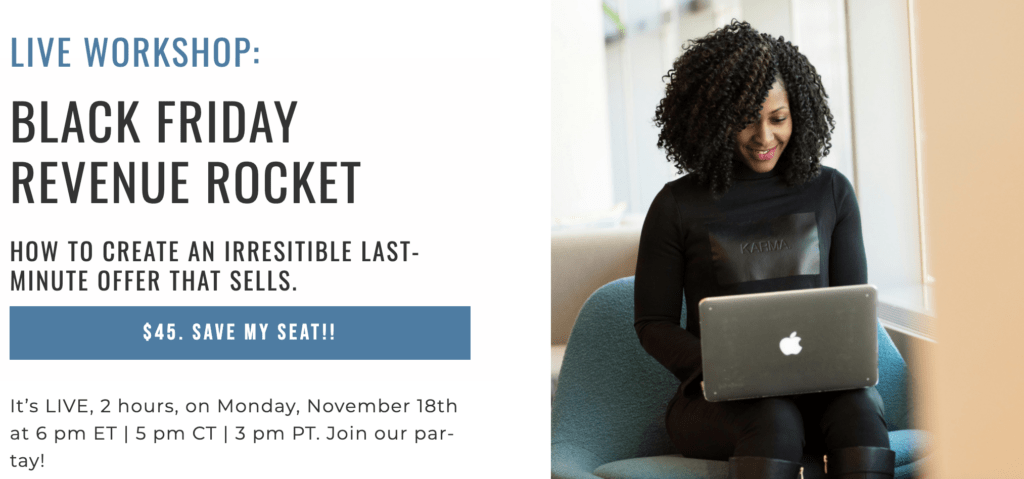 Black Friday Workshop